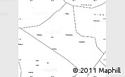 Blank Simple Map of Peng An