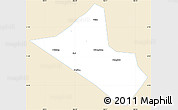 Classic Style Simple Map of Peng An, single color outside