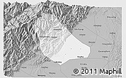 Gray 3D Map of Peng Xian