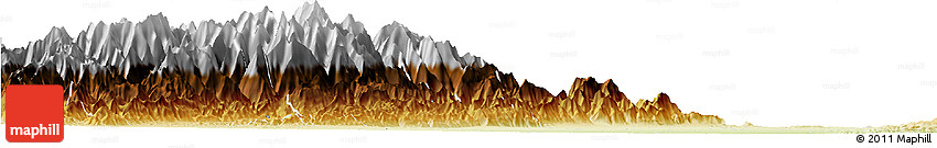 Physical Horizon Map of Peng Xian