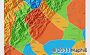 Political Map of Peng Xian