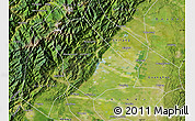 Satellite Map of Peng Xian