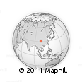 Outline Map of Peng Xian