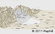 Classic Style Panoramic Map of Peng Xian