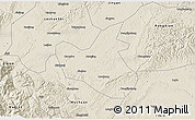 Shaded Relief 3D Map of Qianwei
