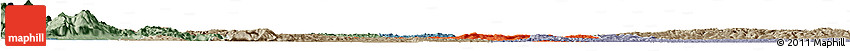 Political Horizon Map of Qianwei, semi-desaturated