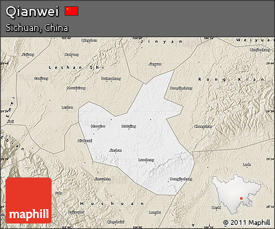 Classic Style Map of Qianwei
