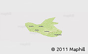 Physical Panoramic Map of Qianwei, cropped outside