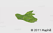 Satellite Panoramic Map of Qianwei, cropped outside