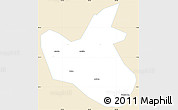 Classic Style Simple Map of Qianwei, single color outside
