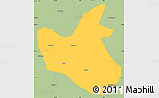 Savanna Style Simple Map of Qianwei