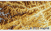 Physical Map of Qingchuan