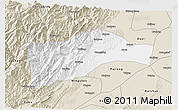 Classic Style 3D Map of Qionglai