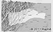 Gray 3D Map of Qionglai