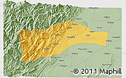 Savanna Style 3D Map of Qionglai