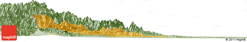 Savanna Style Horizon Map of Qionglai