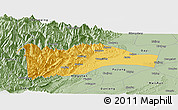 Savanna Style Panoramic Map of Qionglai