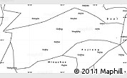 Blank Simple Map of Qionglai