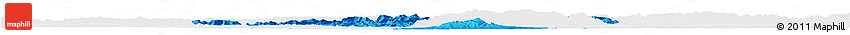 Political Horizon Map of Qu Xian, cropped outside