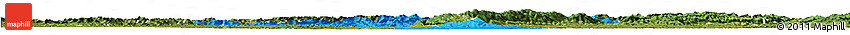 Political Horizon Map of Qu Xian, satellite outside
