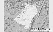 Gray Map of Qu Xian