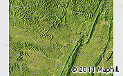 Satellite Map of Qu Xian