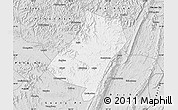 Silver Style Map of Qu Xian