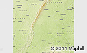 Physical Map of Renshou