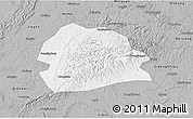 Gray 3D Map of Rong Xian