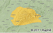 Savanna Style 3D Map of Rong Xian