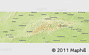 Physical Panoramic Map of Rong Xian