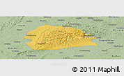 Savanna Style Panoramic Map of Rong Xian