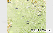 Physical 3D Map of Santai