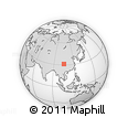 Outline Map of Santai