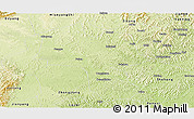 Physical Panoramic Map of Santai