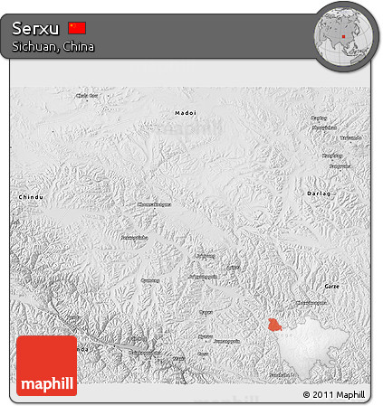 Physical 3D Map of Serxu