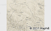 Shaded Relief 3D Map of Serxu