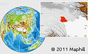 Physical Location Map of Serxu, highlighted parent region