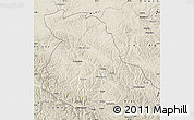Shaded Relief Map of Serxu