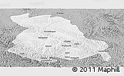 Gray Panoramic Map of Serxu