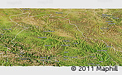 Satellite Panoramic Map of Serxu