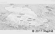 Silver Style Panoramic Map of Serxu