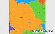 Political Simple Map of Serxu