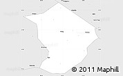 Silver Style Simple Map of Shehong
