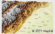 Physical 3D Map of Shifang