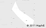 Silver Style Simple Map of Shifang