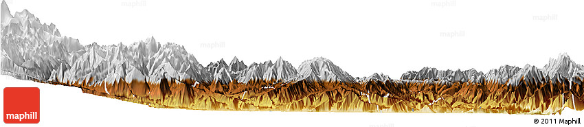 Physical Horizon Map of Shimian