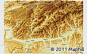 Physical 3D Map of Wangcang