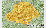 Savanna Style 3D Map of Wangcang