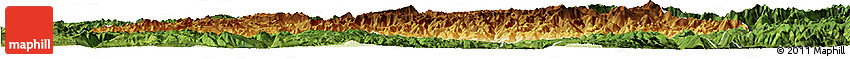 Physical Horizon Map of Wangcang, satellite outside